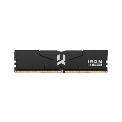 Abbildung von Goodram DDR5 Speichermodul IRDM 2x32GB KIT 5600MHz CL30 DR DIMM Black V Silver Intern DRAM für PC Desktop Computer Laptop Gaming Gamer Grafikbearbeitung Speichererweiterung
