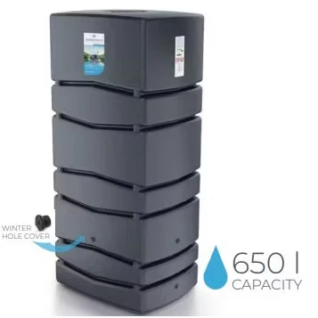 Abbildung von Regentonne Aqua Tower 650 Liter anthrazit