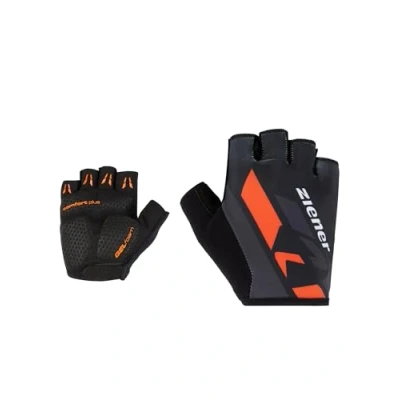 Abbildung von Ziener Herren CRISANDER Fahrrad/Mountainbike/Radsport Handschuhe Kurzfinger atmungsaktiv,dämpfend, Burnt orange, 7,5
