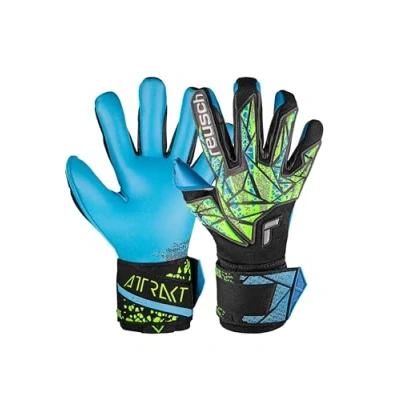 Abbildung von Reusch Equipment Attrakt TW AQUA Torwarthandschuh, Herren, Größe: 9, Schwarzgruenblau