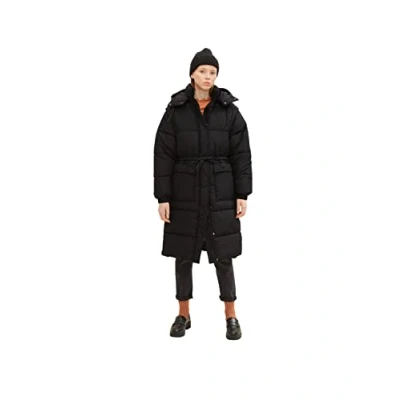 Abbildung von TOM Tailor Denim Wintermantel, Damen, Größe: Medium, Deep black