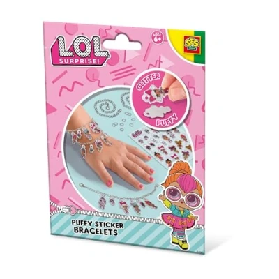 Abbildung von SES Creative L.O.L. Puffy Aufkleber Armbänder