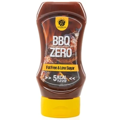 Abbildung von Rabeko Zero Sauce American BBQ, 1 x 350ml ohne Zucker &amp; wenig Fett gesunde Low Carb Produkte kalorienreduziert fettreduziert für Salat, Pommes Frites, Burger, Grill Gluten und Laktosefrei