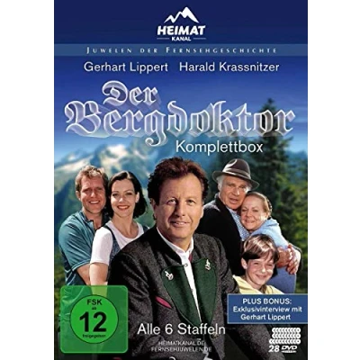 Abbildung von Der Bergdoktor Heimatkanal Gesamtedition (Alle 6 Staffeln / 95 Folgen) Fernsehjuwelen [28 DVDs]