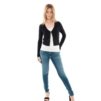 Abbildung von Morgan Mzina Strickjacke, Damen, Größe: Small, Marine