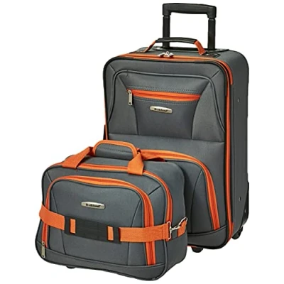 Abbildung von Rockland Modisches Softside Gepäck Set, anthrazit, Einheitsgröße, Set