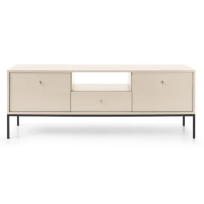 Abbildung von Selsey MONNE TV Schrank Möbel im Vintage Stil, Beige , 153 cm breit