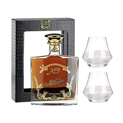 Abbildung von MILLONARIUM RON XO RESERVA ESPECIAL 70 CL IN EINEM ETUI MIT ZWEI GLÄSERN