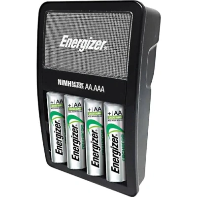 Abbildung von Energizer Akkuladegerät Maxi Charger für AA/AAA Akkus inklusive 4 AA A