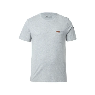 Abbildung von Forsberg MIT Brusttasche Tshirt basic, Herren, Größe: Small, Hellgrau