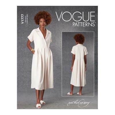 Abbildung von Vogue Patterns V1908A Damen Kleid A (S M L XL XXL)