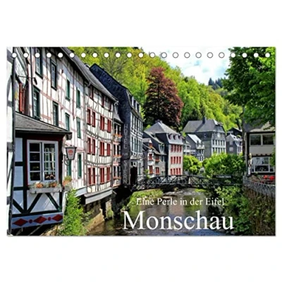 Abbildung von Eine Perle in der Eifel Monschau (Tischkalender 2025 DIN A5 quer), CALVENDO Monatskalender
