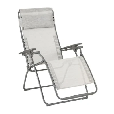 Abbildung von Lafuma Mobilier Gartenstuhl Futura (Multipositions Relaxsessel, Gartenliege, Liegestuhl), Zero Gravity Relaxliege, ergonomisch, Outdoor Textilgewebe Batyline® Duo