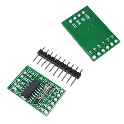 Abbildung von Reland Sun 1 kg 5 10 20 kleine Wägezelle Wägedrucksensor mit A/D HX711AD Adapter (kleines HX711 Modul)