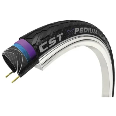 Abbildung von Reifen CST Xpedium Pro 28 X 1.40&quot;/37 622mm Schwarz Mit Reflexion