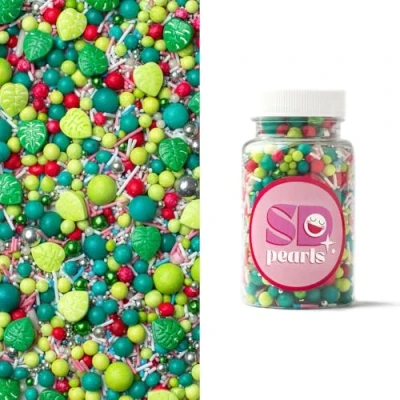 Abbildung von SD Pearls Zuckerstreusel,Bunter Streuselmix,Streudekor für Torten,Cupcakes,Zuckerwatte,Cake Pops und Desserts Zuckerstreusel Babypartys,Kindergeburtstagsfeiern (Mix „Amazon“, 100g)