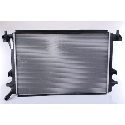 Abbildung von NISSENS 606910 Kühler, Motorkühlung Aluminium 623 411 16 Kühlrippen gelötet SEAT: Arona