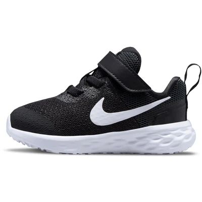Abbildung von NIKE Performance Revolution 6 (TDV) Laufschuh Neutral für Kinder, Größe: 19.5, Black/white/dark smoke grey Schuhe
