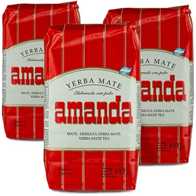 Abbildung von Amanda Yerba Mate Tee Tradicional 3kg aus Argentinien Detox und Energie Getränk