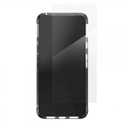 Abbildung von ZAGG Luxe &amp; Glass 360, Graphen verstärktes Gehäuse und Displayschutz aus gehärtetem Glas für Google Pixel 8 [6.2 Inch], Kabelloses Laden, kein Vergilben, stossfeste Abdeckung (Transparent)