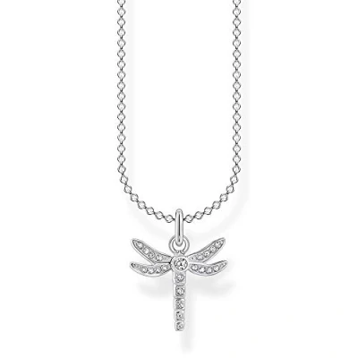 Abbildung von Thomas Sabo Damen Halskette Libelle silber 925 Sterlingsilber, 38 45 cm Länge