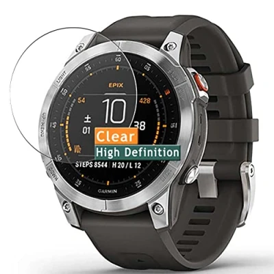 Abbildung von Vaxson 3 Stück Schutzfolie kompatibel mit GARMIN epix Display folie folien Displayschutzfolie （ nicht Panzer Schutz Glas SchutzGlas PanzerGlas ）
