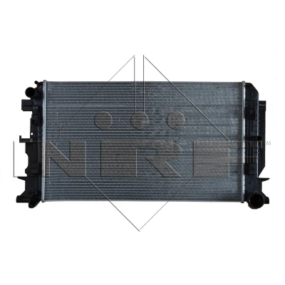 Abbildung von NRF EASY FIT 53885 Kühler, Motorkühlung Aluminium 680 408 28 mit Anbauteilen Kühlrippen gelötet MERCEDES BENZ: Sprinter 3.5 T Kastenwagen