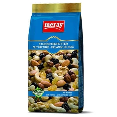 Abbildung von Nussmischung STUDENTENFUTTER mit Rosinen von Meray, 300g
