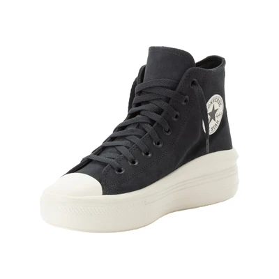 Abbildung von Converse Chuck Taylor ALL STAR MOVE Platform Sneaker high, Damen, Größe: 38, Shadow woods/egret/black Veloursleder