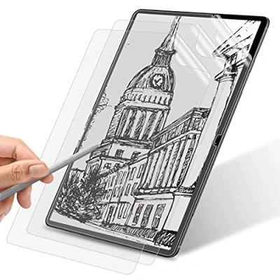 Abbildung von WEOFUN 3 Stück Display Schutzfolie Kompatibel mit Samsung Galaxy Tab S9 Plus/Tab FE S8 S7 FE/Tab Plus 12.4 Zoll, [Kratzfest] [Matte Textur][Reibungslose Handschrift]