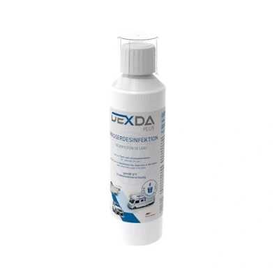 Abbildung von WM aquatec DEXDA Plus zur Trinkwasserdesinfektion (250ml)