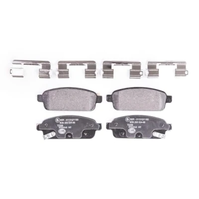 Abbildung von HELLA 8DB 355 024 861 Bremsbelagsatz mit akustischer Verschleißwarnung Zubehör OPEL: Zafira C Tourer, Astra J GTC, Classic Schrägheck