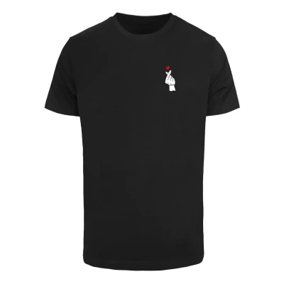 Abbildung von Mister Tee LOVE SIGN Tshirt print, Herren, Größe: 4XL, Black