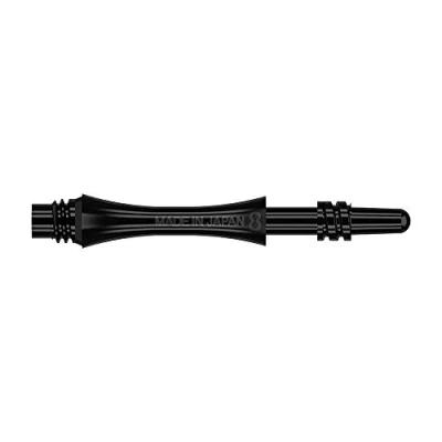 Abbildung von 8 Flight Slim Schwarze rotierende Schäfte gegossenes System Intermediär 26mm