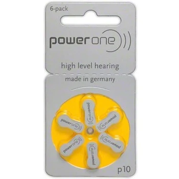 Abbildung von 120 Stück Varta PowerOne P 10 Hörgerätebatterie PR70 100 mAh 1,4 V