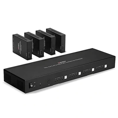 Abbildung von LINDY 38328 70m Cat.6 Matrix Extender, 4x4, HDMI 4K60