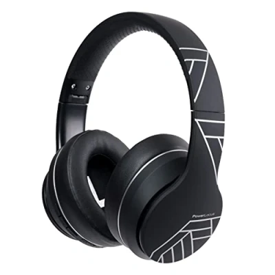 Abbildung von PowerLocus P6 Bluetooth Kopfhörer Over Ear, Ear Kabellos mit Super Bass, 40Std. Spielzeit,Mikrofon,Voice Assistant, Passiv Noise Cancelling für iPhone,Samsung,iPad,PC,Laptop,TV