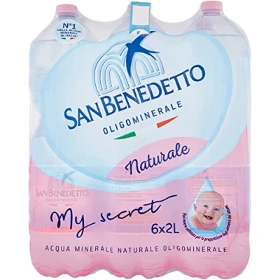 Abbildung von 12x San Benedetto Acqua Minerale Naturale Natürliches Mineralwasser 2Lt Italienisches Wasser