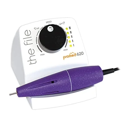 Abbildung von Promed 620 elektrische Nagelfeile, Nagelfräser, Maniküre/Pediküre/Hornhautentferner, Elektrischer Fräser für Nailart/Nageldesign, 20000 U/min