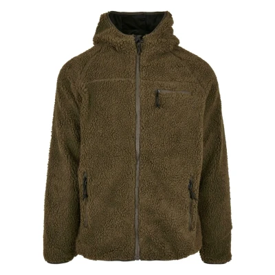 Abbildung von Brandit Worker Fleecejacke, Herren, Größe: 4XL, Olive