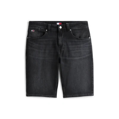 Abbildung von Tommy Jeans Herren Shorts Ronnie Wide Leg, Schwarz (Denim Black), 28W