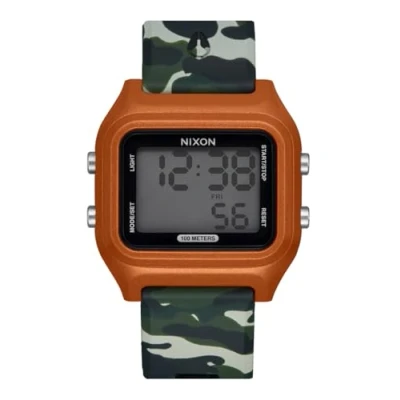 Abbildung von Nixon Unisex Digital Quarz Uhr mit Silikon Armband A1399 5230 00