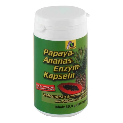 Abbildung von Avitale Papaya Ananas Enzym 60 St
