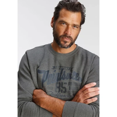 Abbildung von Mans World Sweatshirt, mit Brustprint