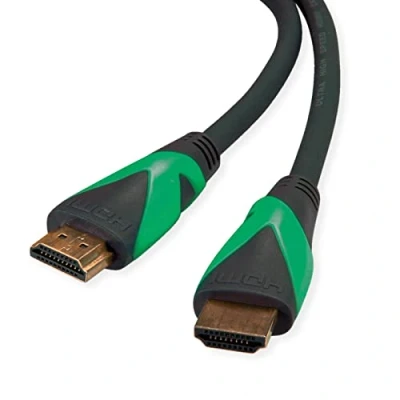 Abbildung von ROLINE GREEN ATC 8K HDMI Ultra HD Kabel mit Ethernet, ST/ST, schwarz, 1 m
