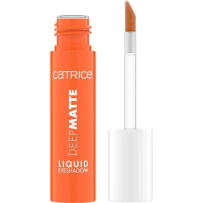 Abbildung von Catrice Deep Matte Liquid Eyeshadow, Lidschatten, Nr. 050, Orange, langanhaltend, Expressergebnis, hochpigmentiert, vegan, wasserfest, ohne Mikroplastikpartikel, Nanopartikel frei, 1er Pack (4ml)
