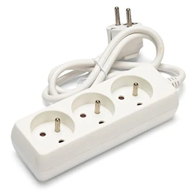 Abbildung von Velamp MULTIP FR 3 Steckdosenleiste, fach, 10/16 A, 3G1 mm2
