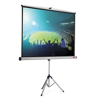 Abbildung von Nobo Stativ Leinwand 150x113,8cm grau