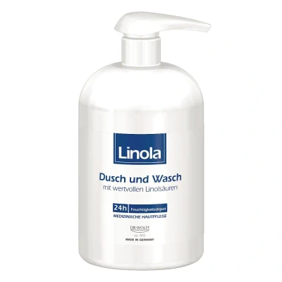 Abbildung von Linola Dusch und Wasch mit Spender