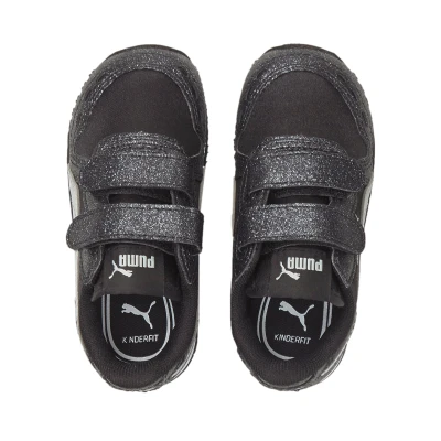 Abbildung von PUMA CABANA RACER GLITZ V INF Sneaker für Babys mit Klettverschluss
